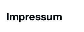 Impressum